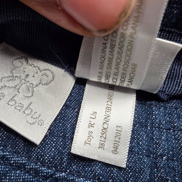 Koala Baby Girls Blue Denim Bucket Hat Outdoors Summer Casual Beach Walking - Picture 7 of 9